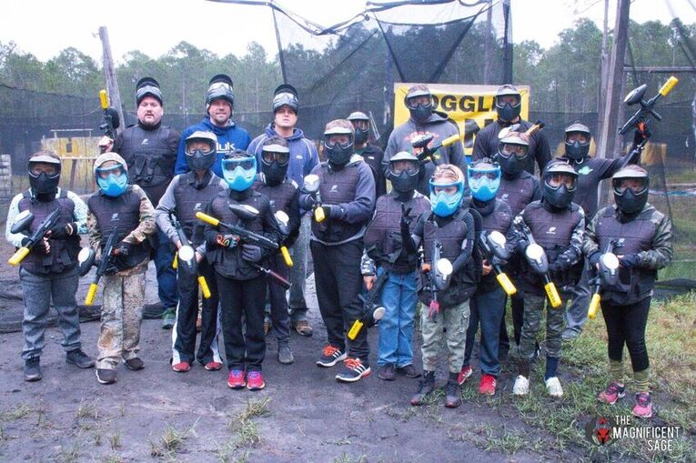 Low-impact paintball action at XPlex field