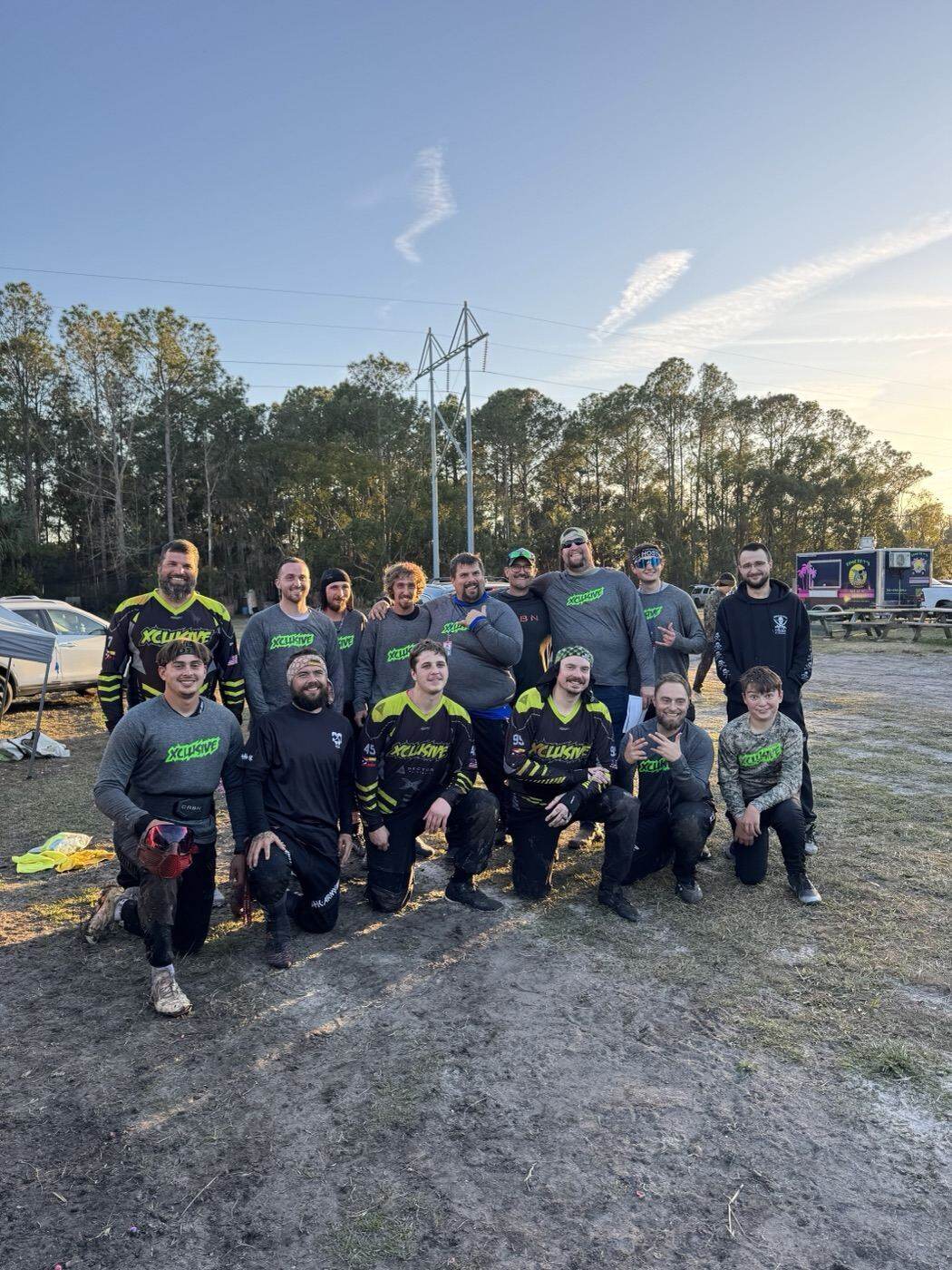 XPlex team players posing together after a tournament match