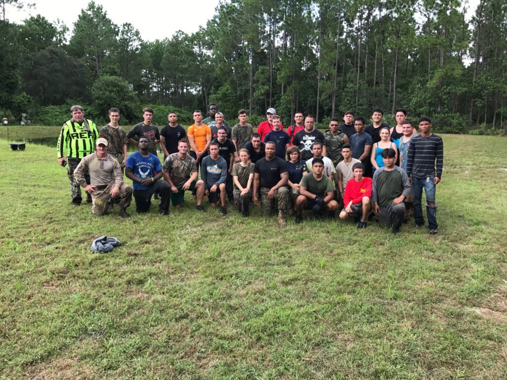Corporate group playing at XPlex